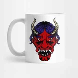 Awesome different style of kabuki mask Mug